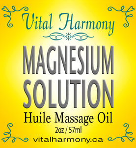 MAGNESIUM SOLUTION Massage Oil